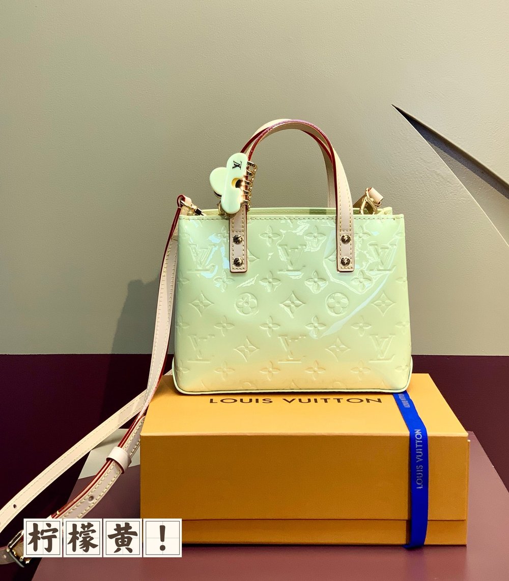 LV Patent Tote