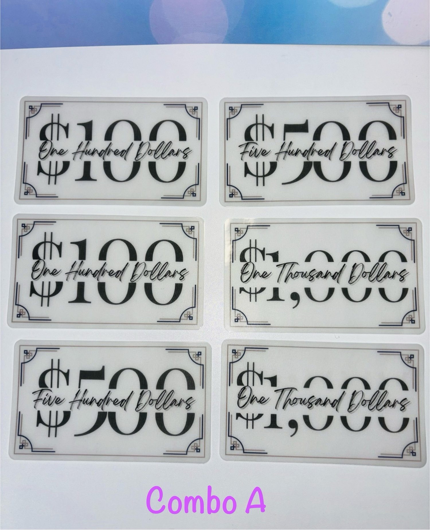 Image of Classic Placeholders Set