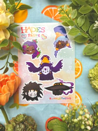 Image 4 of Hades Pride Chibi Sticker Sheets