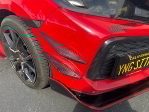 Image of 2016 - 2021 Honda Civic (10th Gen) “double” canards