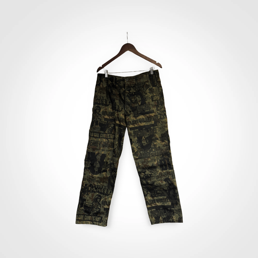 Image of Hysteric Glamour Army AOP Cargos
