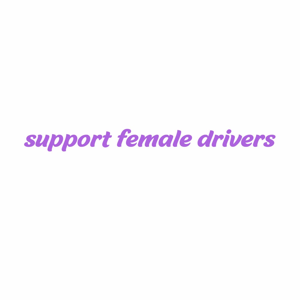 Image of Support Female Drivers