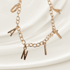 Personalized gold plated bracelets 