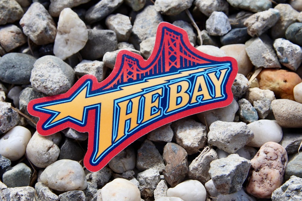 Image of The Bay / Warriors All Star Sticker
