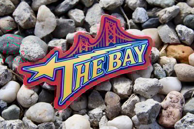 Image of The Bay / Warriors All Star Sticker