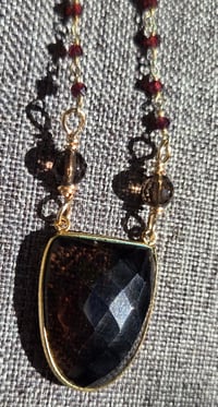 Image 4 of Smoky Athena Necklace
