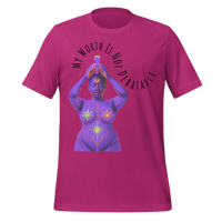 Image 2 of MY WORTH IS NOT DEBATABLE t-shirt