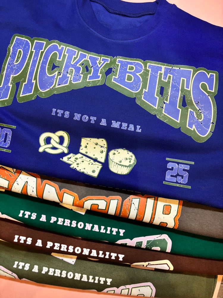 Image of Picky bits fan club jumpers