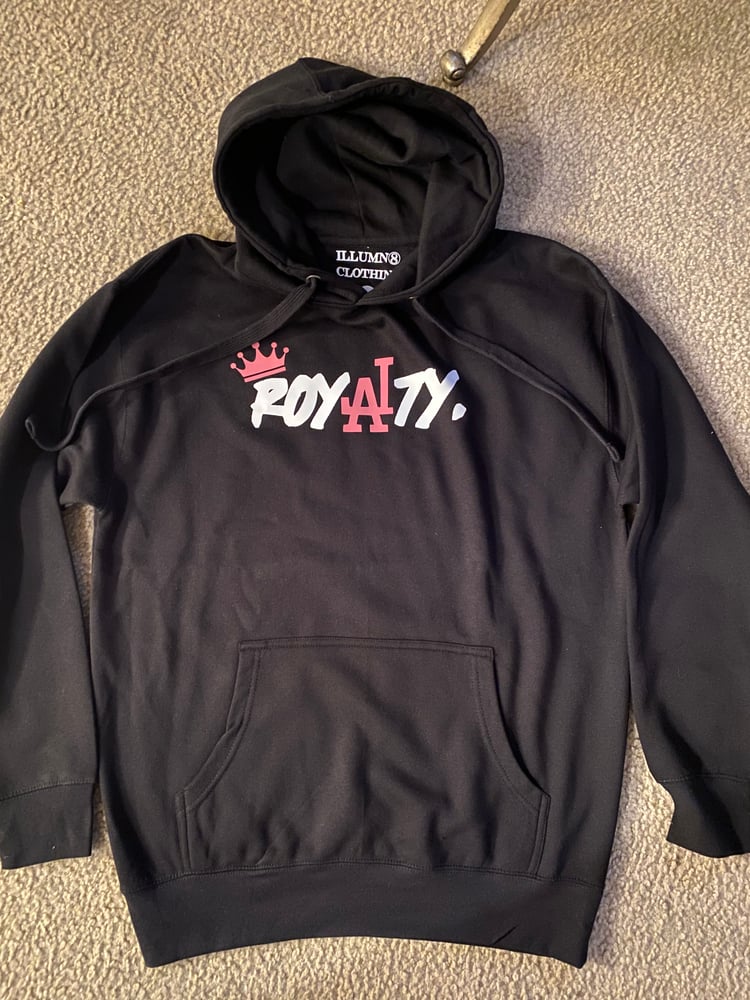 Image of Royalty pink and white