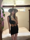 60s tooled leather western theme horse belt 