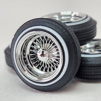 Image 3 of 1:25 13" straight lace chrome