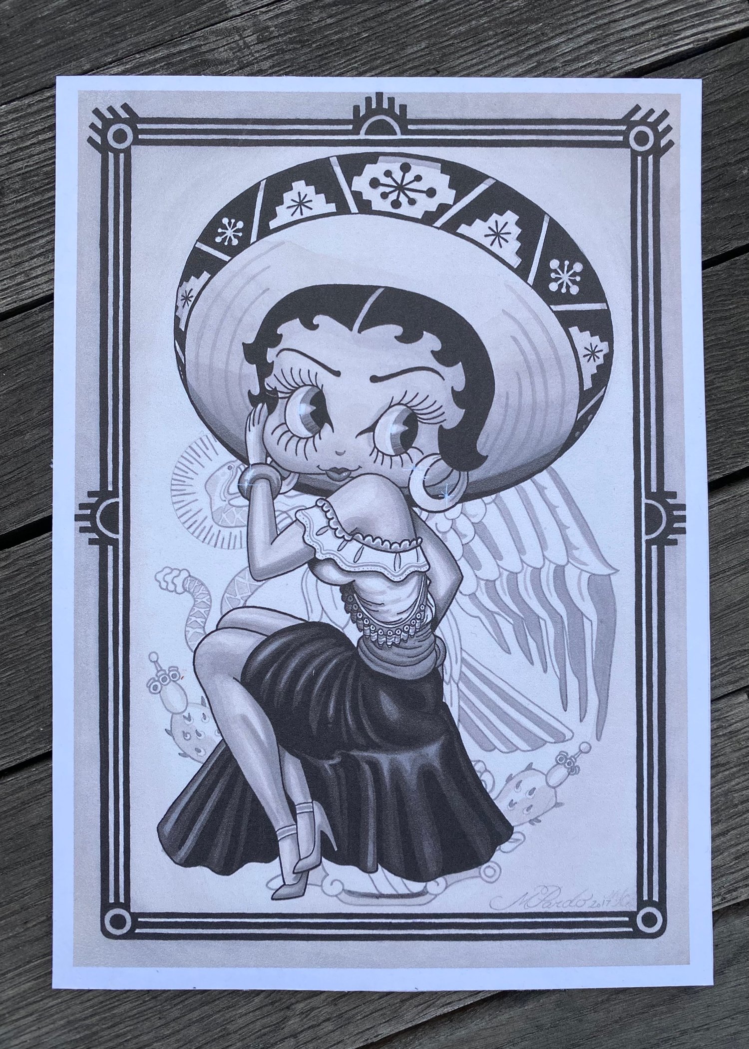 Image of Charra betty 5x7