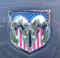 Image 1 of 2013-2018 RAM 1500/2500 Tailgate Emblem Inlay 