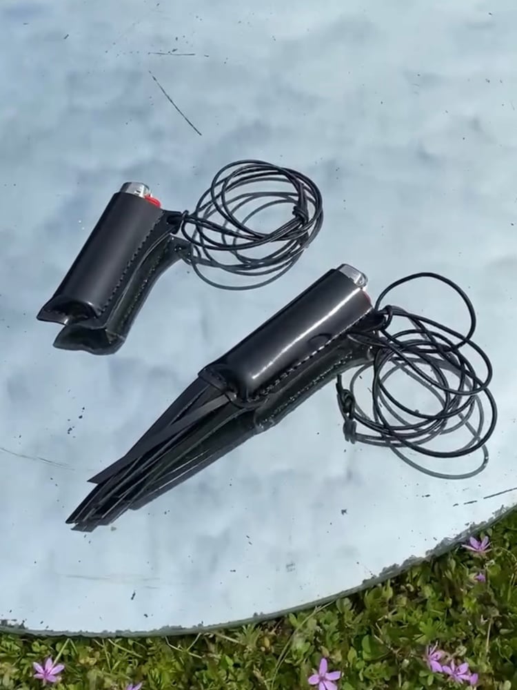 Image of fringe lighter pouch