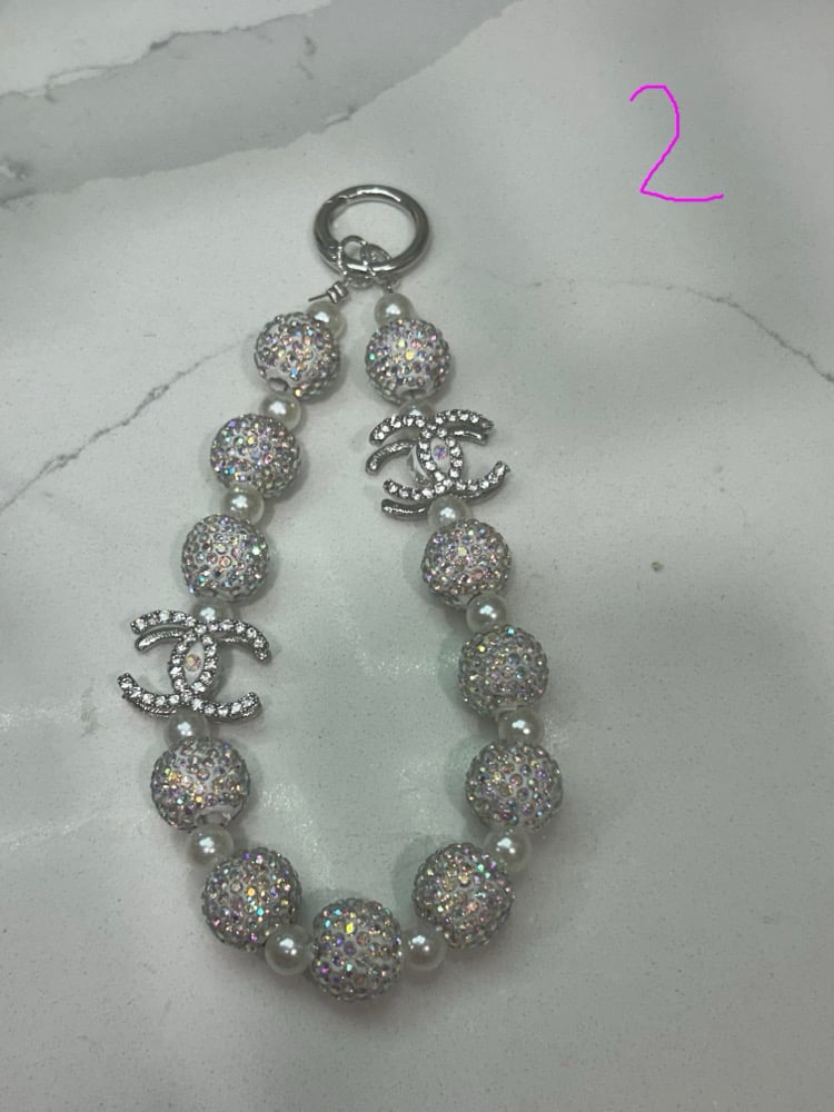 Image of bling phone charms 