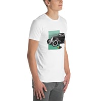 Image 3 of Short-Sleeve Unisex T-Shirt "Hiboy Coupe"