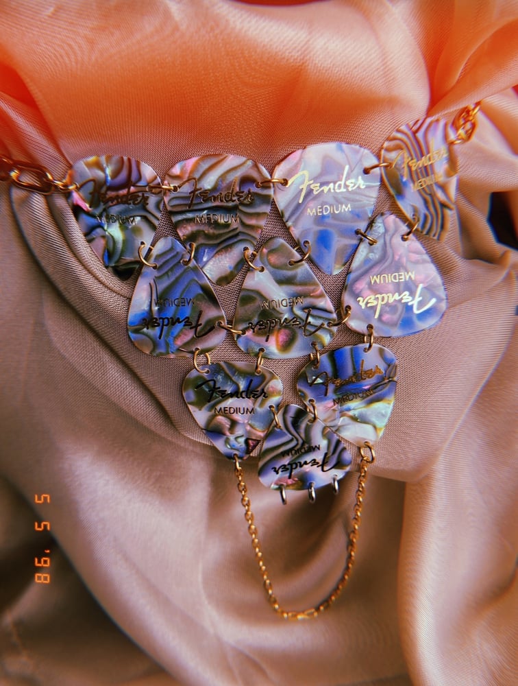 Image of Abalone Fender Choker Pre-Order 