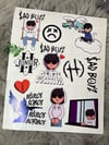 Junior H Sticker Sheet