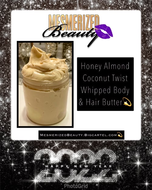 Image of Honey Almond Coconut Twist Whipped Body & Hair Butter 