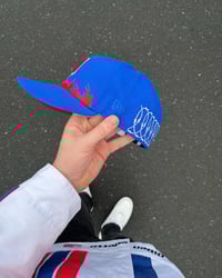 Image 3 of  RED BRIM MINNESOTA TWINS CUSTOM FITTED CAP