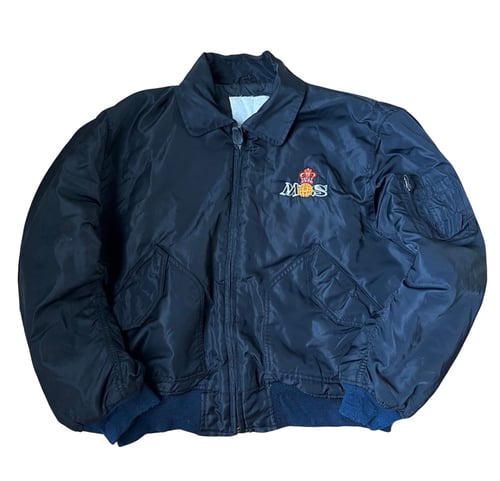 Image of 90s Vintage Ministry Of Sound ‘MOS’ rave bomber jacket: Fits Large