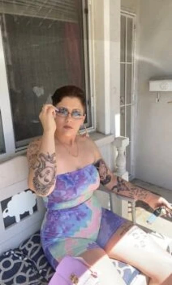 Image of Tie Dye Crop Tube Top With Biker Shorts