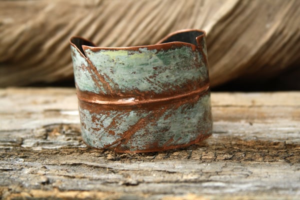 Image of Wide Feather Cuff