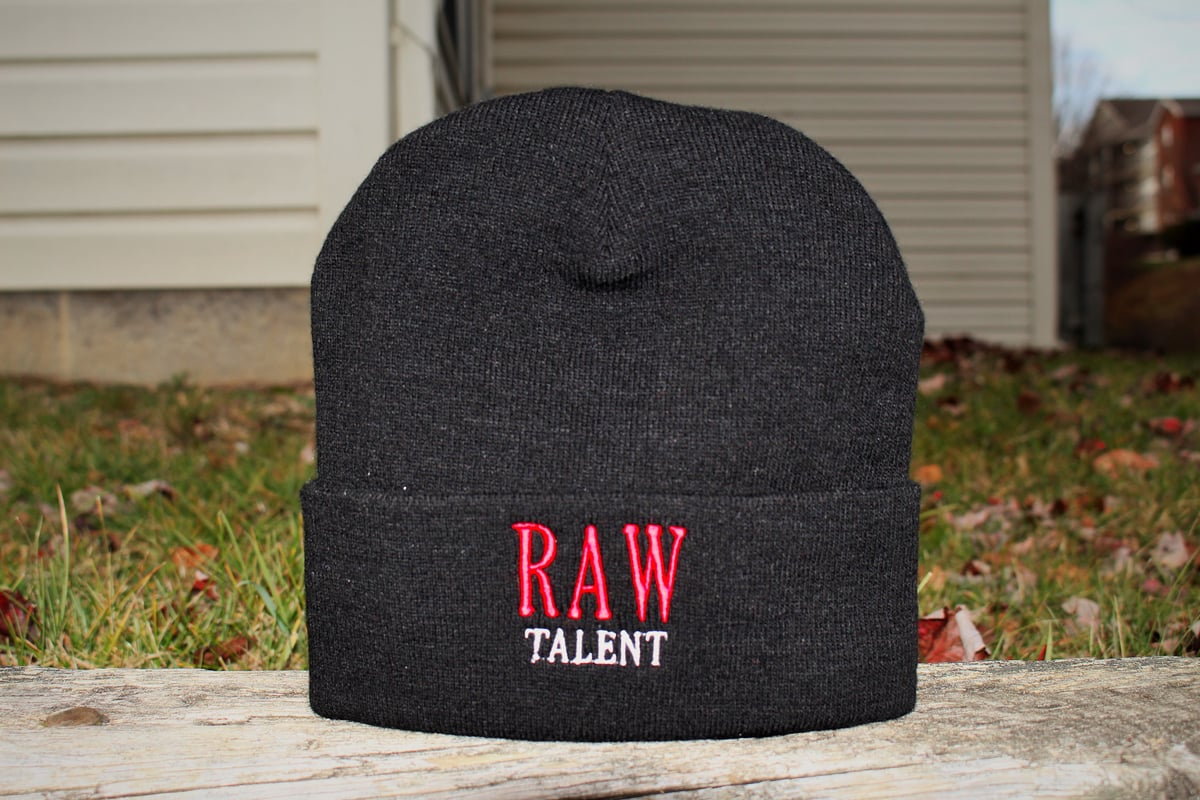Raw Talent — Black Definition Beanie