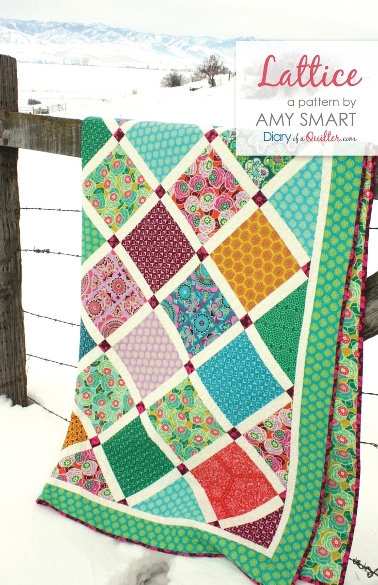 Image of Lattice Quilt pattern PDF