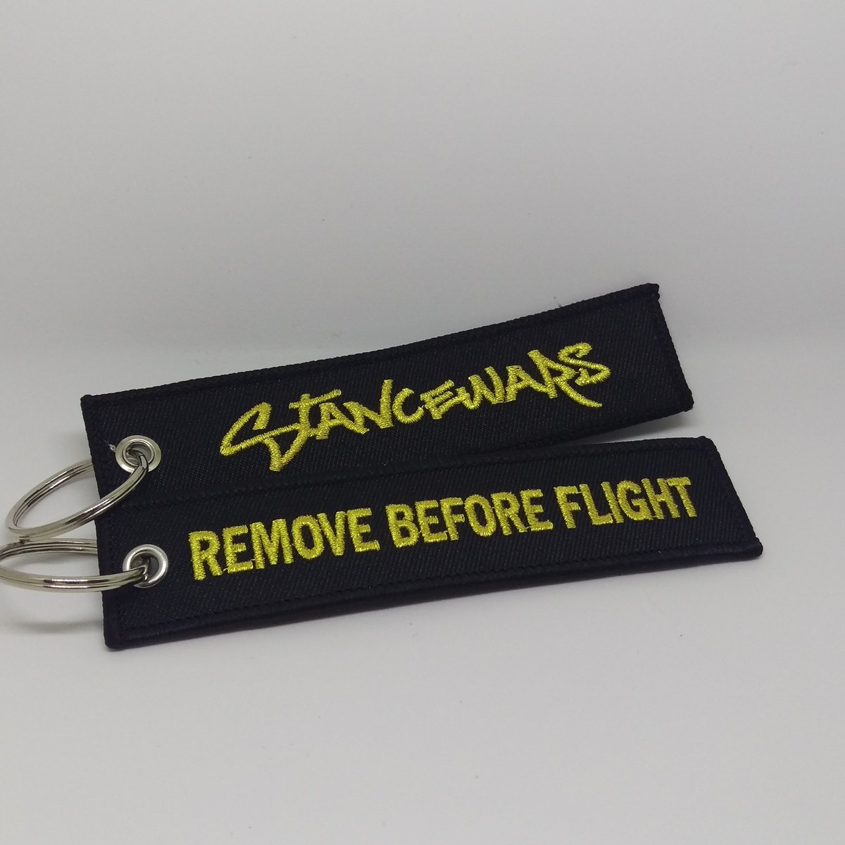 Image of Black & Gold - Remove Before Flight Tag 
