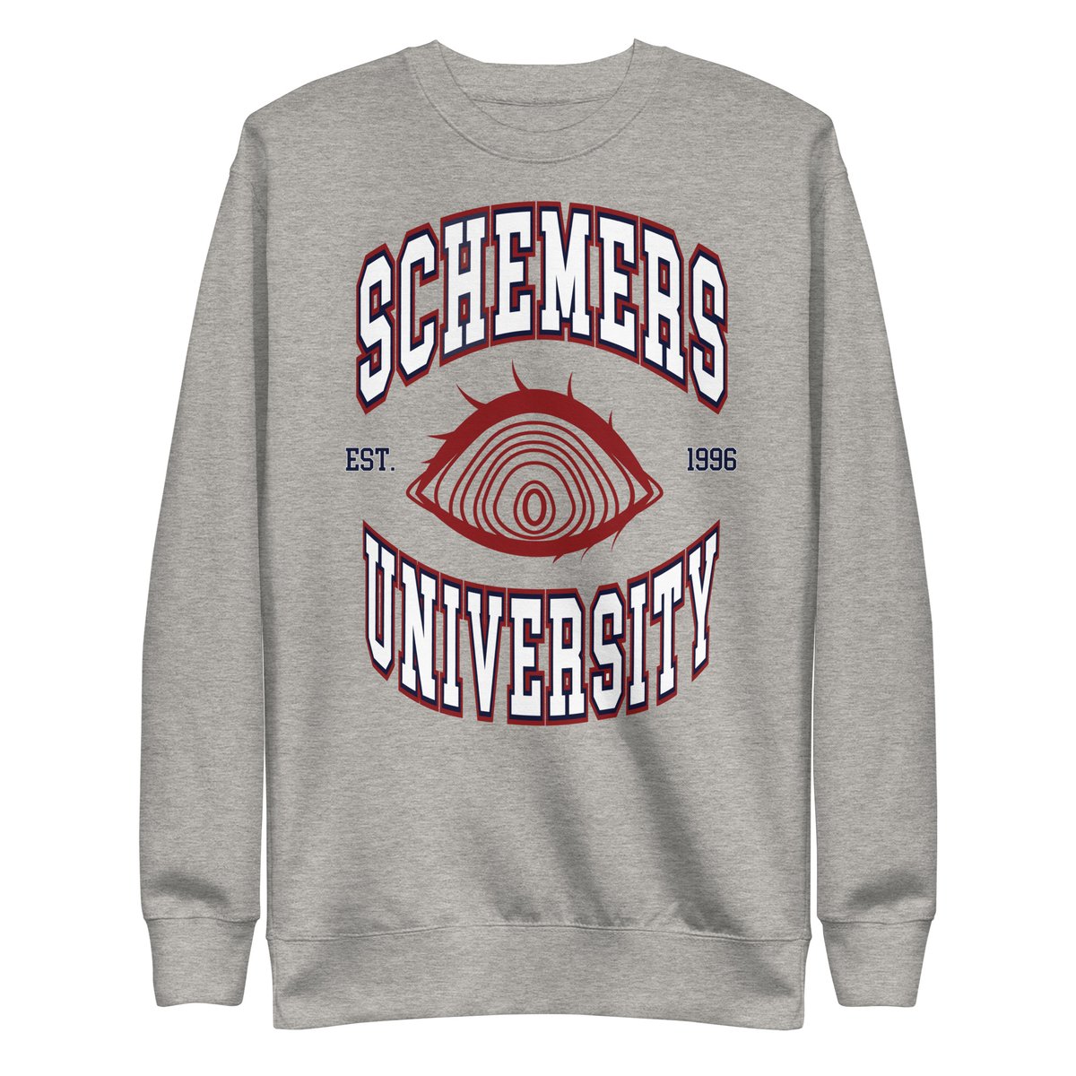 Image of Schemers University Crewneck (Grey)