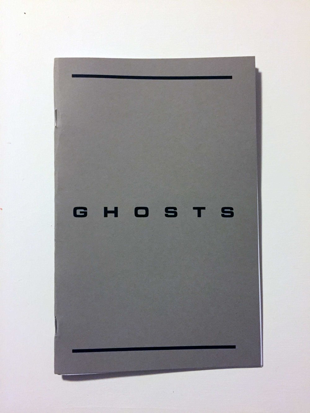 Image of TERENCE HANNUM / Ghosts / Zine