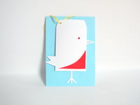 Image 1 of 2 x Robin Envelope Gift Tag
