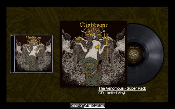 Image of Nightrage - The Venomous Super Pack (CD/LP)