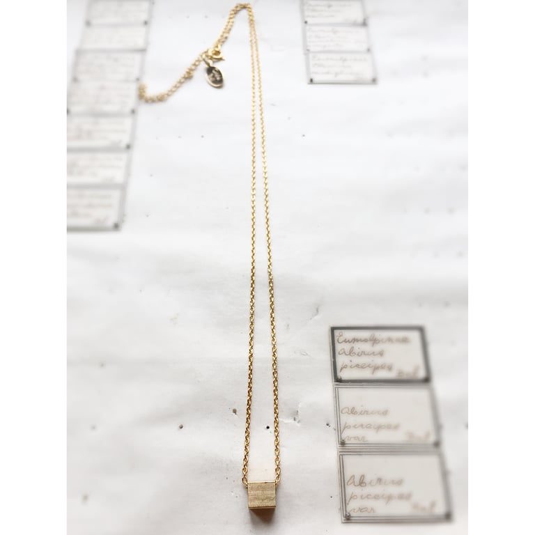 The Square Golder Necklace