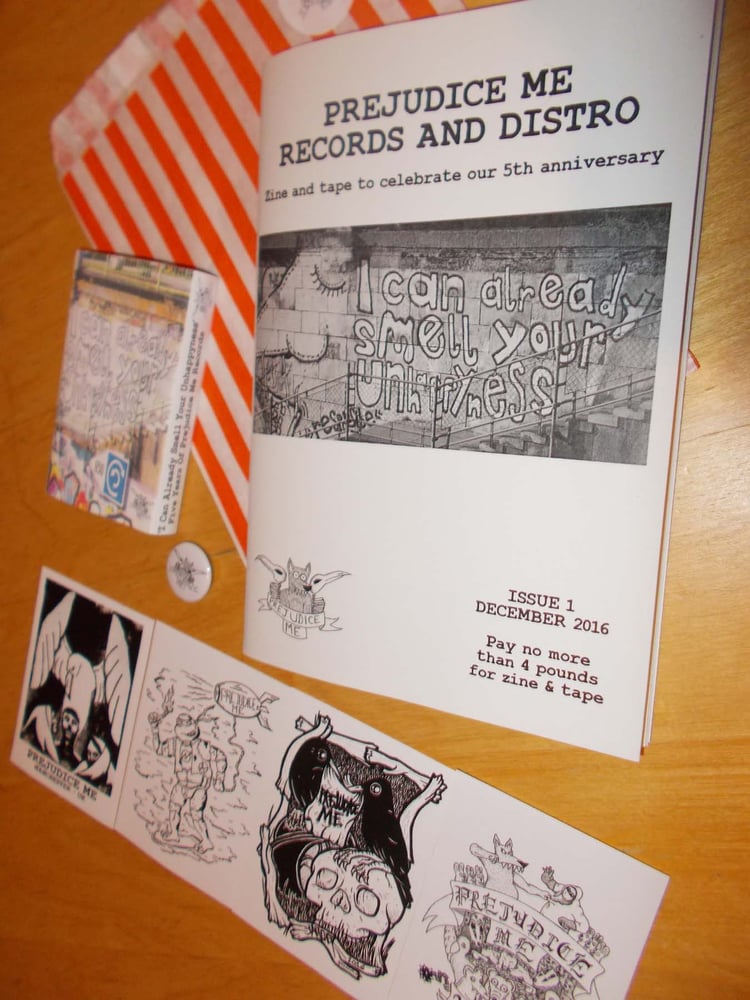 Image of 'I Can Already Smell Your Unhappyness' 5 Year Anniversary Compilation Tape And Zine