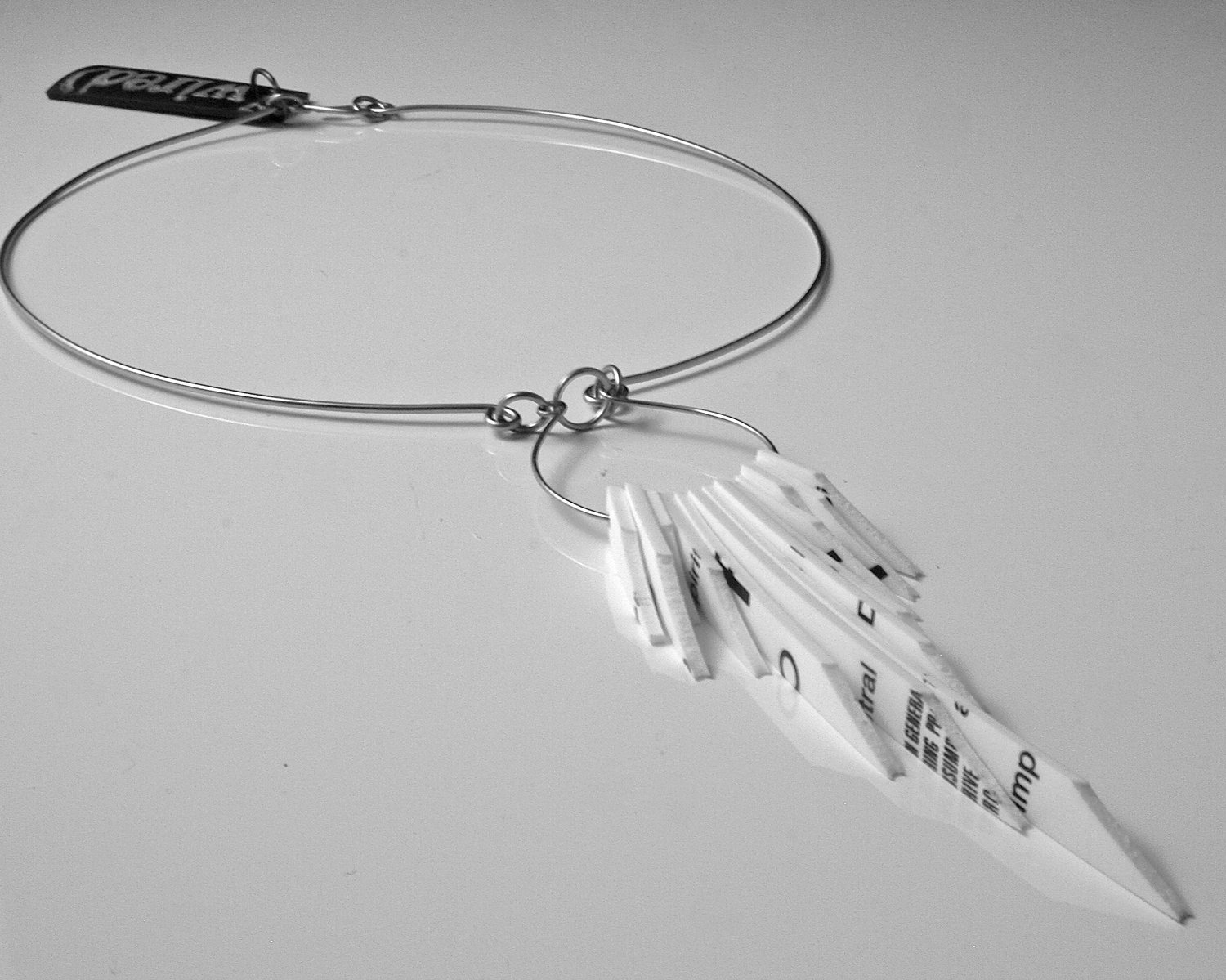 Image of Spirit Collection - Fringe V.2 Split Ring Necklace