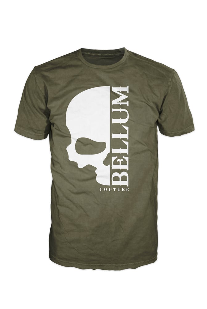 Image of Men's SKULLY S/S (OD GREEN)
