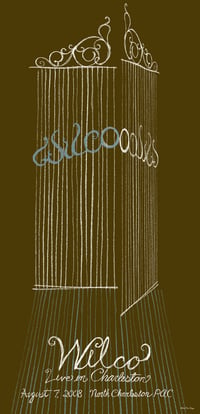 Image 1 of Wilco Charleston, SC gig poster