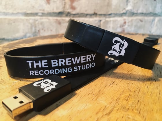 Image of 8GB - USB Brewery Studio Wristbands