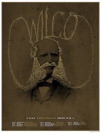 Image 5 of Wilco, North American Spring tour poster 2008