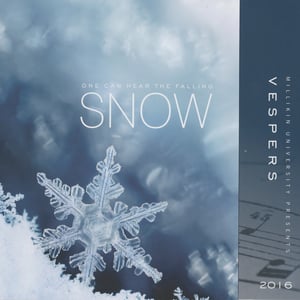 Image of Vespers 2016- One Can Hear the Falling Snow