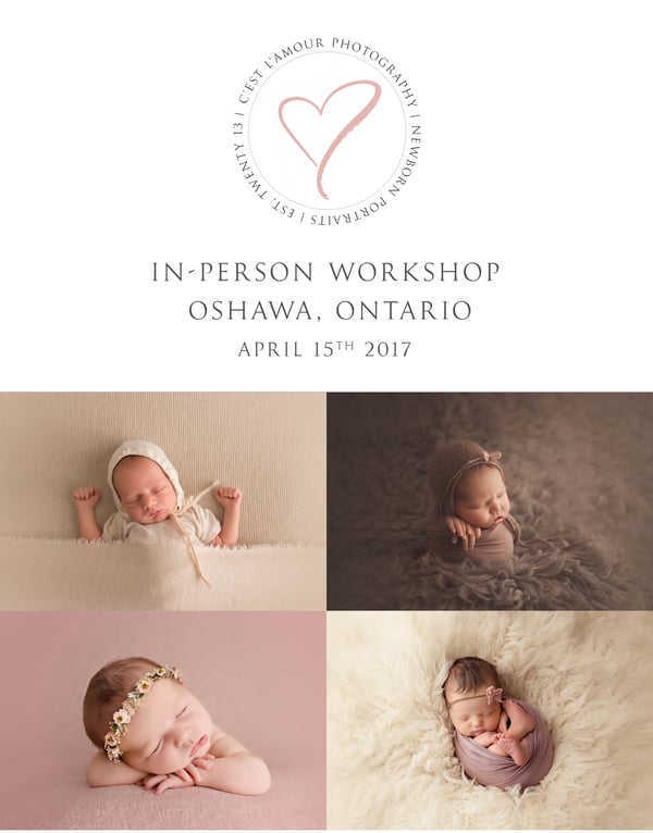 Image of In-Person Newborn Workshop | Oshawa, Ontario ~ April 15th 2017