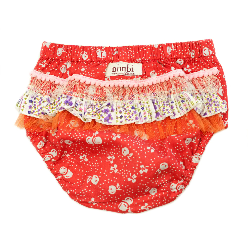 Image of Bambini Ruffled Pilchers - Rouge
