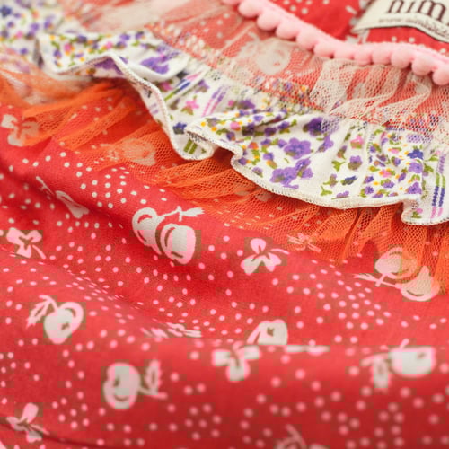 Image of Bambini Ruffled Pilchers - Rouge