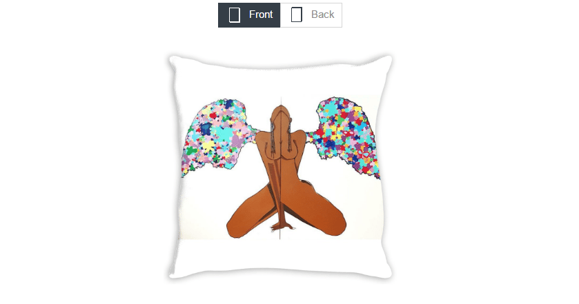 Image of Find Your Wings - Throw Pillow 