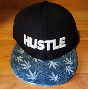 Image of Hustle Weedleaf Snapback