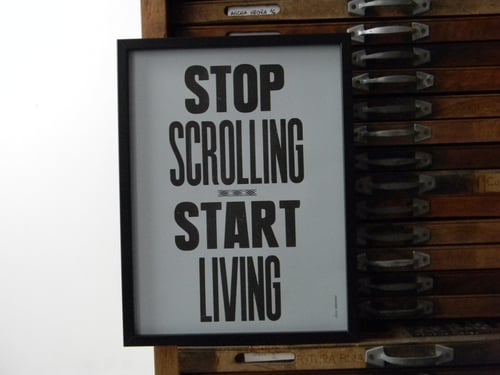 Image of Stop scrolling