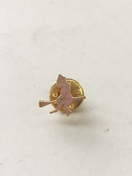 Image of GUT pin ~ Pink and Gold