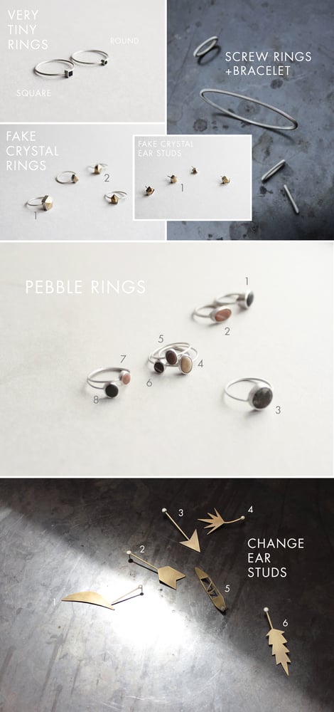 Image of Sample Sale - Rings, Bracelets, Ear Rings